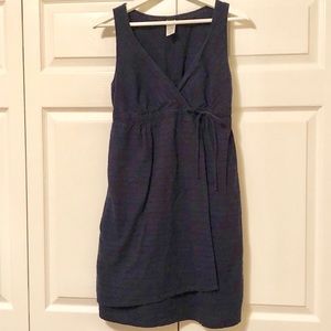 Patagonia Hemp Crossover Faux Wrap Dress